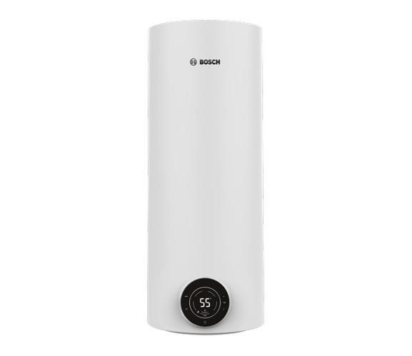 Водонагрівач електр. BOSCH круглий Tronic 4000T, 50л, 1,5кВт, сухий тен, вертикальний монтаж, електр. кер-ння, B, білий