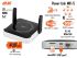 Мобільний маршрутизатор 2E PowerLink (MiFi-5 2025) N150, LTE, Wi-Fi4, 1xFE LAN, 1xType-C, 4000мА•год чорний