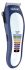 Машинка для стрижки Wahl Color Pro Lithium, мережа+акум., вібраційний мотор, насадок-10, кейс, масло та ножиці у компл., сталь, біло-синій