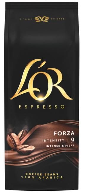 Кава L`OR зерна, 1000г, Espresso Forza, арабіка