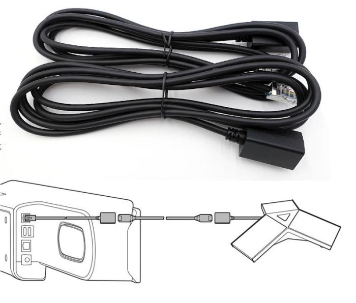 Комплект подовжувачів мікрофонного кабелю для систем Poly Studio X50/X52/X70/USB, RJ45, 2м