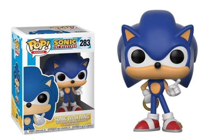 Фігурка Funko POP Games: Sonic - Sonic w/ ring