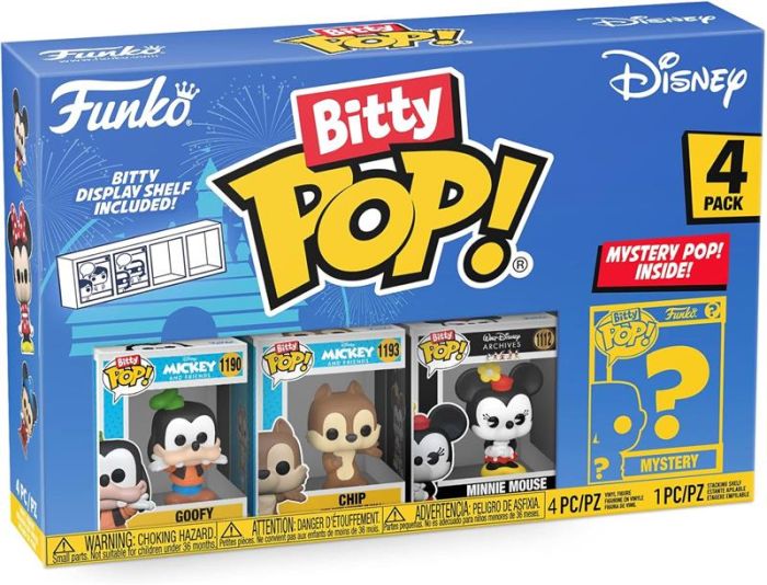 Набір подарунковий Funko POP (Bitty): Disney - Goofy 4pk