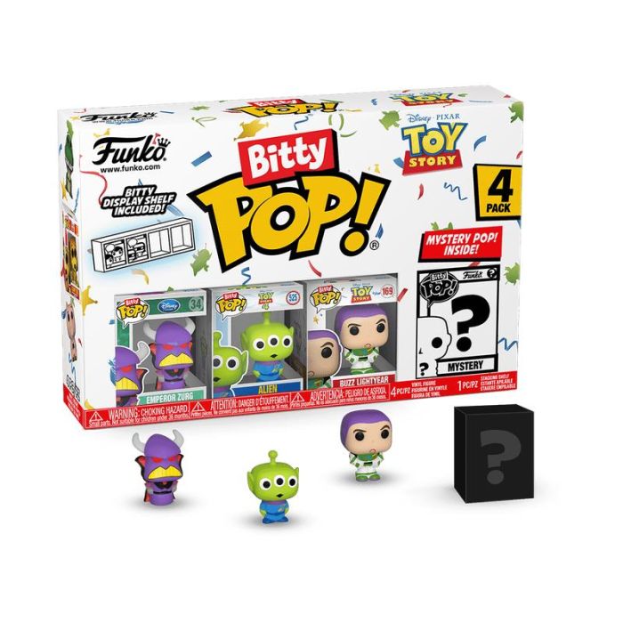 Набір подарунковий Funko POP (Bitty): Toy Story - Zurg 4pk