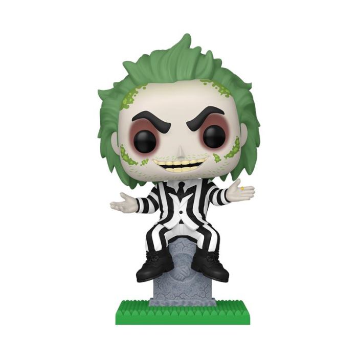 Фігурка Funko POP Plus: Beetlejuice S3 - Beetlejuice w/Tonbstone