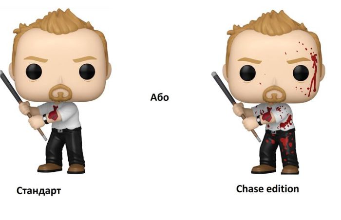 Фігурка Funko POP Movies: Shaun of the Dead - Shaun w/CH