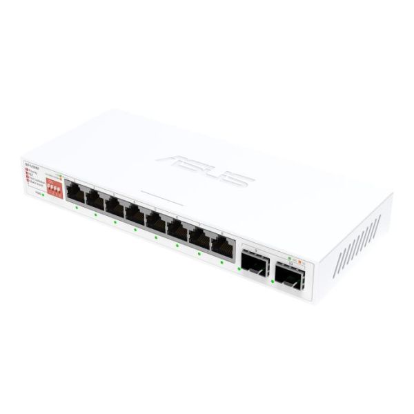 Комутатор ASUS QG-U1080 8x2.5GE LAN, 2xSFP+