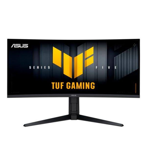 Монітор Asus 34" TUF Gaming VG34WQML5A 2xHDMI, 2xDP, 3xUSB, MM, VA, 3440x1440, 21:9, 250Hz, 0.5ms, sRGB 130%, CURVED, FreeSync, HAS, HDR400
