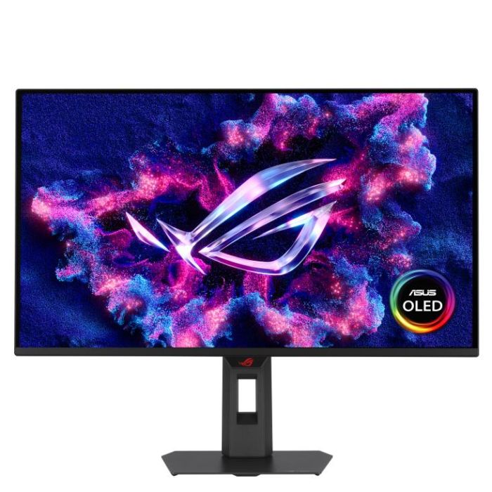 Монітор Asus 26.5" ROG Strix XG27AQDMES 2xHDMI, DP, Audio, QD-OLED, 2560x1440, 240Hz, 0.03ms, DCI-P3 99%, G-SYNC, FreeSync, Pivot, HDR10