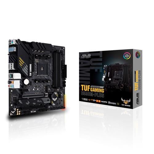 Материнcька плата ASUS TUF GAMING B550M-PLUS sAM4  B550 4xDDR4 M.2 HDMI DP mATX