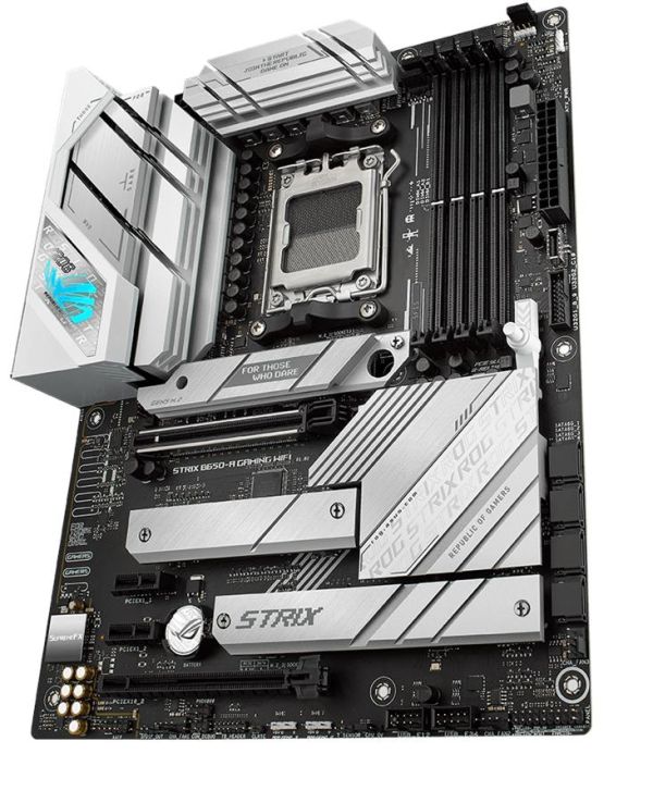 Материнcька плата ASUS ROG STRIX B650-A GAMING WIFI sAM5 B650 4xDDR5 M.2 HDMI DP Wi-Fi BT ATX