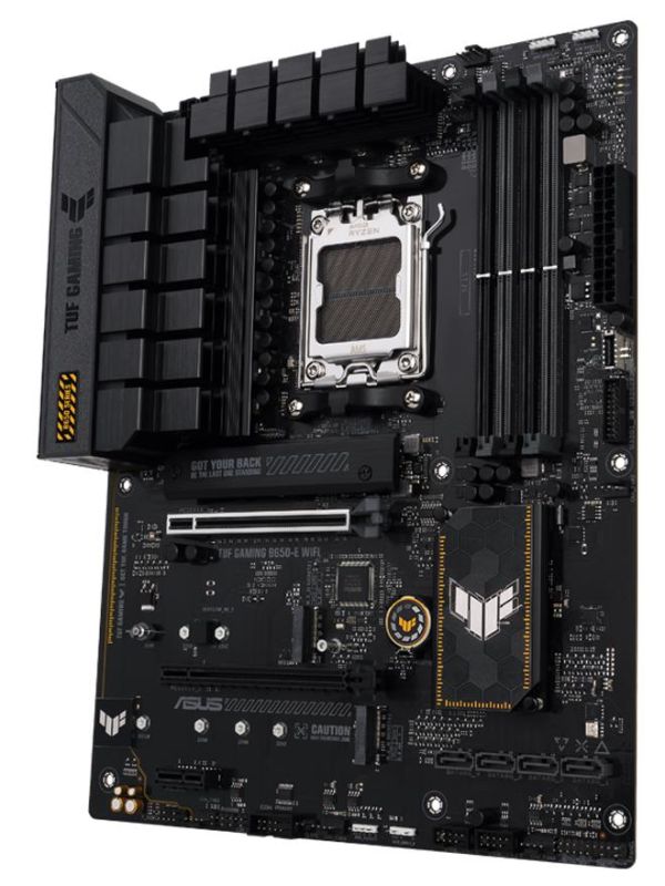 Материнcька плата ASUS TUF GAMING B650-E WIFI sAM5 B650 4xDDR5 M.2 USB HDMI DP Wi-Fi BT ATX