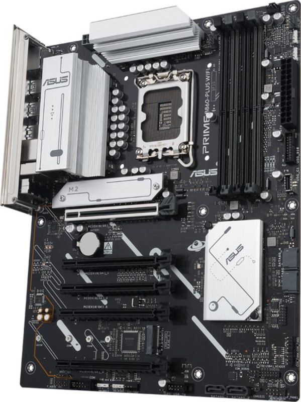 Материнcька плата ASUS PRIME B860-PLUS WIFI s1851 B860 4xDDR5 M.2 DP HDMI Wi-Fi BT ATX