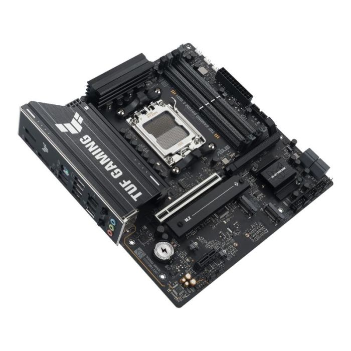 Материнcька плата ASUS TUF GAMING B850M-E WIFI sAM5 B850 4xDDR5 M.2 HDMI DP Wi-Fi BT mATX