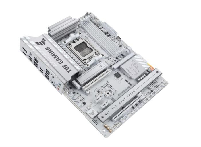 Материнcька плата ASUS TUF GAMING B850-PRO WIFI7 W NEO sAM5 B850 2xDDR5 M.2 HDMI DP Wi-Fi BT ATX білий