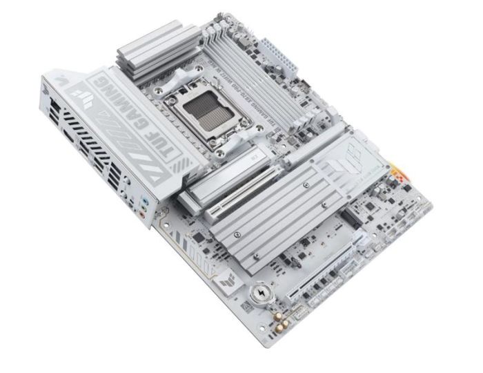 Материнcька плата ASUS TUF GAMING X870-PRO WIFI7 W NEO sAM5 X870 4xDDR5 M.2 HDMI USB Type-C Wi-Fi BT ATX білий