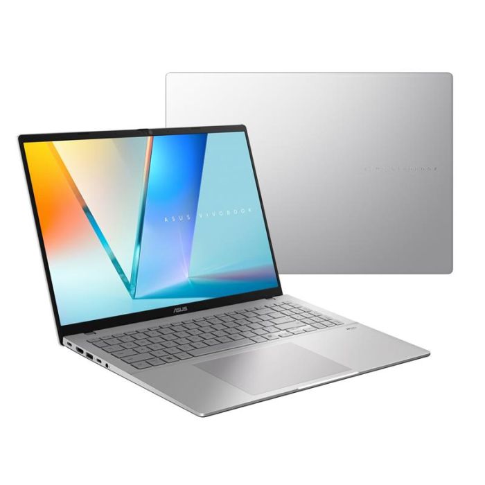Ноутбук ASUS Vivobook S16 S3607QA-SH043W 16" WUXGA OLED, Qualcomm X X1 26 100, 16GB, F512GB, UMA, Win11, Сріблястий