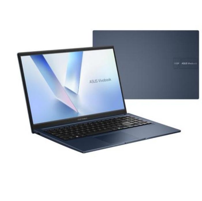 Ноутбук ASUS Vivobook 15 X1504MA-BQ132 15.6" FHD IPS, Intel 7 350U, 16GB, F1TB, UMA, NoOS, Блакитний