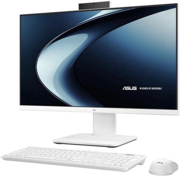 Комп`ютер персональний моноблок ASUS V440VAK-WPC4100 23.8" FHD AG, Intel 5-210H, 16GB, F512GB, UMA, WiFi, кл+м, без ОС, білий