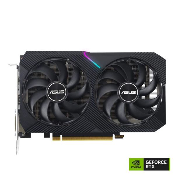 Відеокарта ASUS GeForce RTX 3050 8GB GDDR6 DUAL OC V2 DUAL-RTX3050-O8G-V2