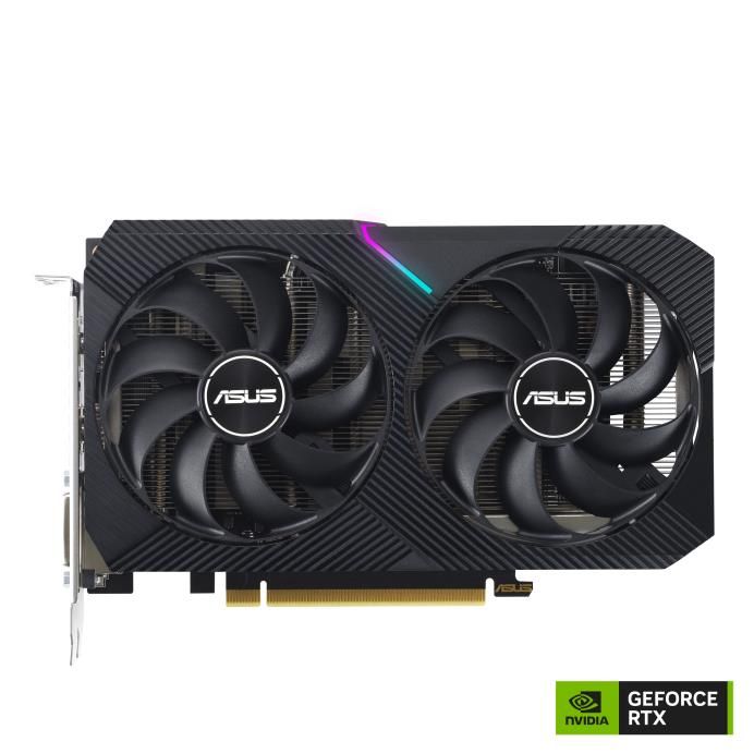 Відеокарта ASUS GeForce RTX 3050 8GB GDDR6 DUAL OC V2 DUAL-RTX3050-O8G-V2