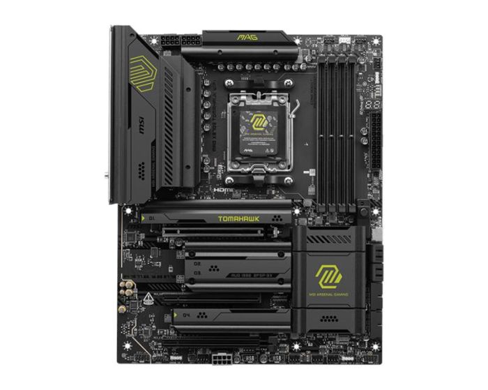Материнcька плата MSI MAG X870E TOMAHAWK WIFI sAM5 X870E 4xDDR5 M.2 HDMI Wi-Fi BT ATX