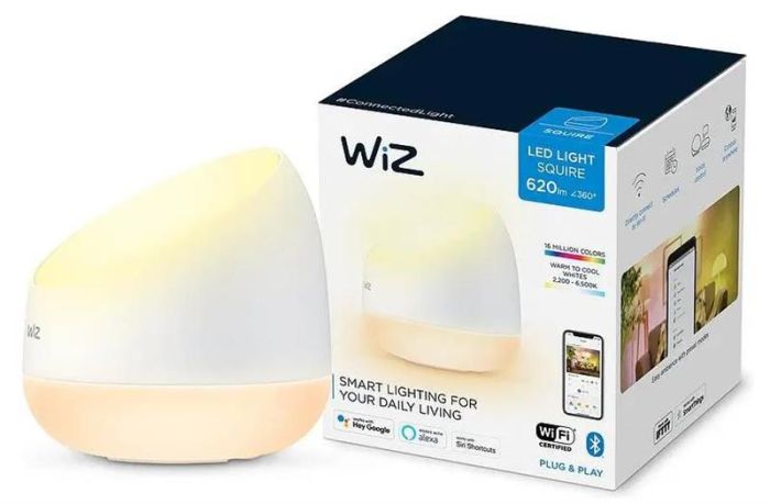 Світильник WiZ LED 9Вт 2200-6500К 640Лм RGB Wi-Fi розумний Dual Zonе
