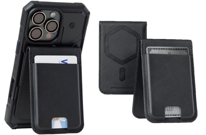 Чохол UAG для карт магнітний з підставкою, Metropolis Wallet PU, Black