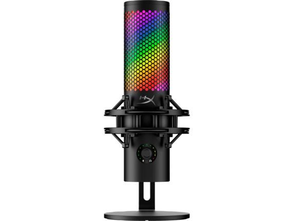 Мікрофон геймінговий HyperX QuadCast 2 S, Omni/Uni/Bi, USB-A, 3м, NGenuity, RGB, чорний