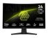 Монітор MSI 23.6" MAG 242C HDMI, DP, Audio, IPS, 180Hz, 1ms, sRGB 115%, CURVED, FreeSync
