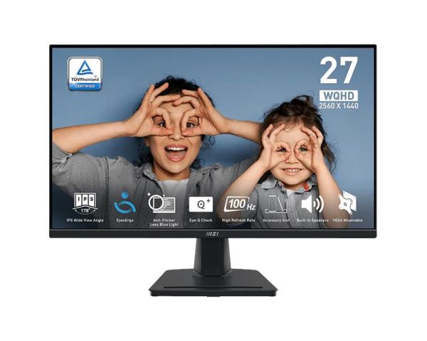 Монітор MSI 27" PRO MP275Q 2xHDMI, DP, MM, IPS, 2560x1440, 100Hz, 1ms, sRGB 100%, AdaptiveSync