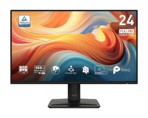 Монітор MSI 23.8" PRO MP242-E14A D-Sub, HDMI, DP, MM, IPS, 144Hz, 1ms, sRGB 121%, AdaptiveSync