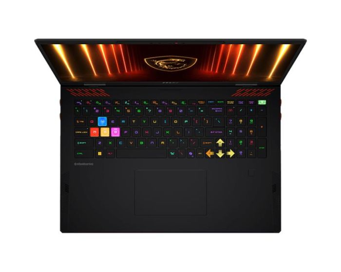 Ноутбук MSI Raider 18 HX AI A2XWIG-251UA 18" UHD+, Intel U9-285HX, 64GB, F2TB, NVD5080-16, W11, чорний