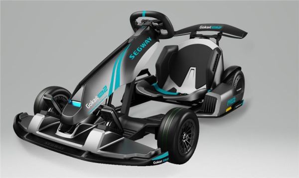 Карт Segway-Ninebot GoKart PRO 2, сіро-блакитний