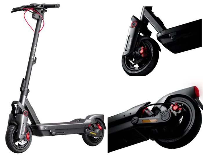 Електросамокат Segway-Ninebot MAX G3 E, сірий