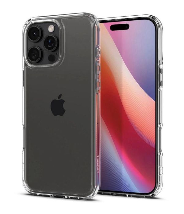 Чохол Spigen для iPhone 16 Pro, Ultra Hybrid, Crystal Clear