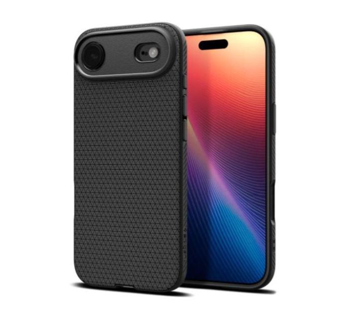 Чохол Spigen для iPhone 17 Air, Liquid Air, Matte Black