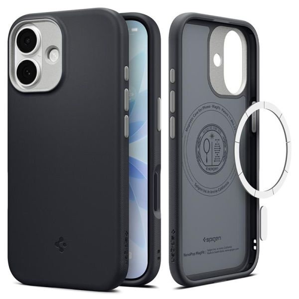 Чохол Spigen для iPhone 17, Nano Pop MagFit, Black Sesame