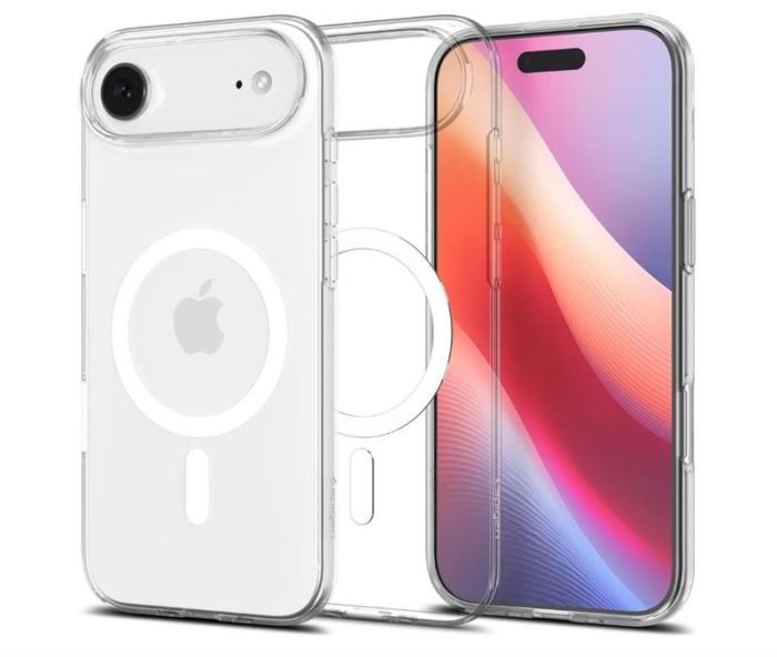 Чохол Spigen для iPhone 17 Air, Liquid Crystal MagFit, Clear White