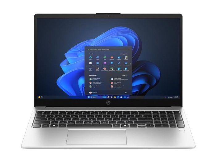 Ноутбук HP 255R-G10 15.6" FHD IPS AG, AMD R5-7535U, 16GB, F1TB, UMA, DOS, сріблястий