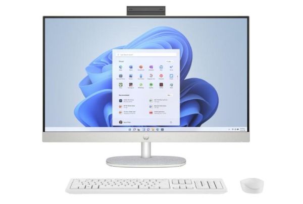 Комп`ютер персональний моноблок HP All-in-One 27" FHD IPS AG, Intel U7-155U, 16GB, F1TB, UMA, WiFi, кл+м, DOS, білий