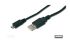 Кабель DIGITUS USB 2.0 (AM/micro B) 1.8м, чорний