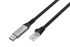 Кабель DIGITUS Ethernet USB-A - RJ45 CAT 6A S/FTP, 1 Gbit/s, 3m, LSZH