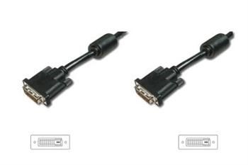 Кабель ASSMANN DVI-D dual link (AM/AM) 5м, чорний