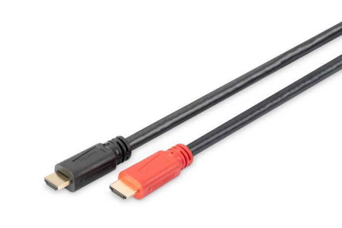 Кабель DIGITUS HDMI (M/M), 4K, High speed, активний, 10м, чорний