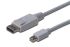 Кабель DIGITUS miniDisplayPort > DisplayPort (M/M), 3м, білий