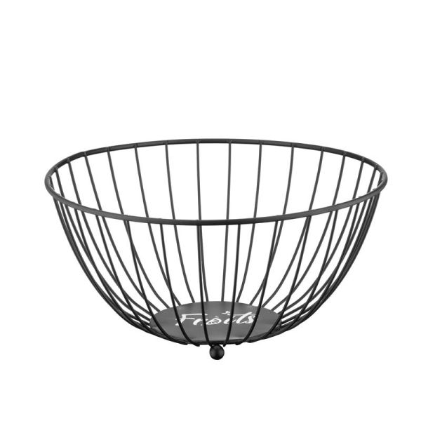 Кошик  ARDESTO Midori 28х28х13см, метал, чорний