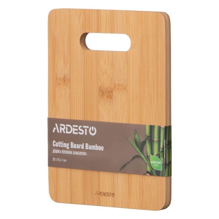 Дошка кухонна ARDESTO Midori, 20х15х1см, бамбук