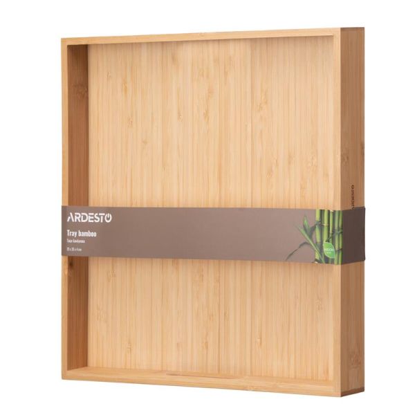 Таця ARDESTO Midori, 35х35х4см, бамбук, квадратна