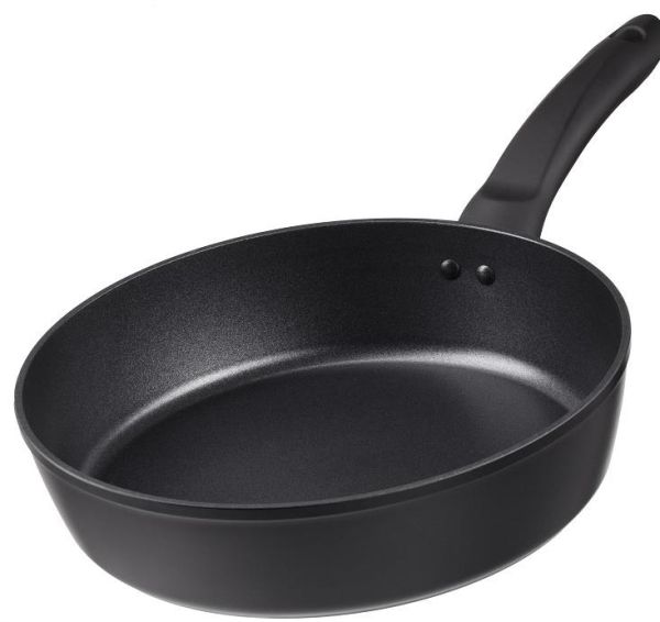 Сковорода глибока ARDESTO Gemini Gourmet Bolzano, 26см, алюміній, чорний